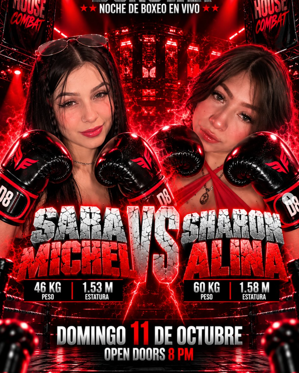 STR3AM HOUSE COMBAT  +10 peleas de boxeo en vivo.