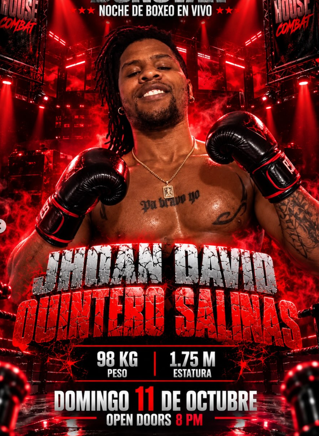 STR3AM HOUSE COMBAT  +10 peleas de boxeo en vivo.